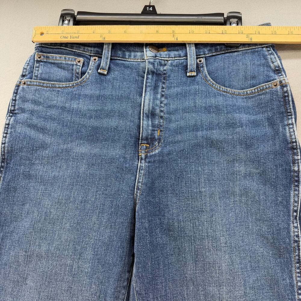 J. Crew Jeans Women's 28 (6) Blue High-Rise Classic Vintage Preppy Normcore - Picture 8 of 11